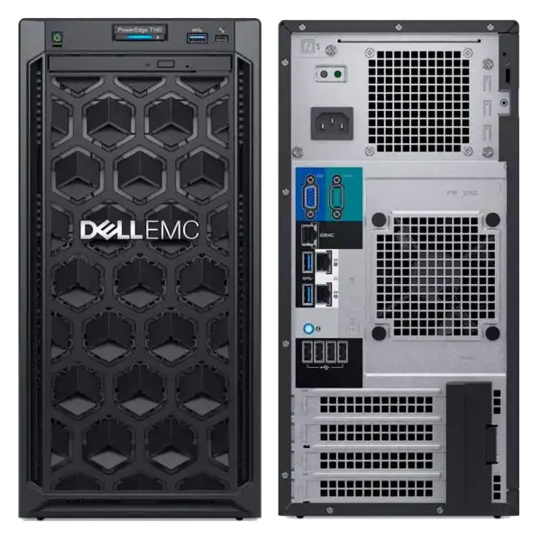 🚀 Servidor Dell PowerEdge T140 XEON 2234 RAM 8Gb SSD 480Gb 2 Discos Duros 1Tb RAID Poder