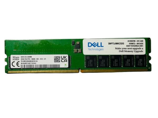 Memoria Ram 32gb Ecc Pc5 Snpt3jmnc Dell T160 T360